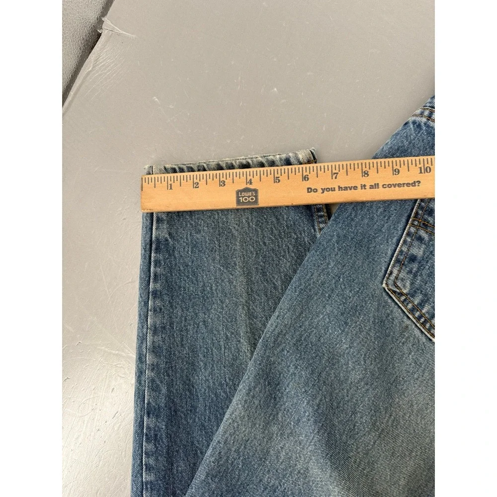 VTG Levis 560 Loose Fit Tapered Leg Orange Tab Jeans Blue Mens 33x30 USA Made
